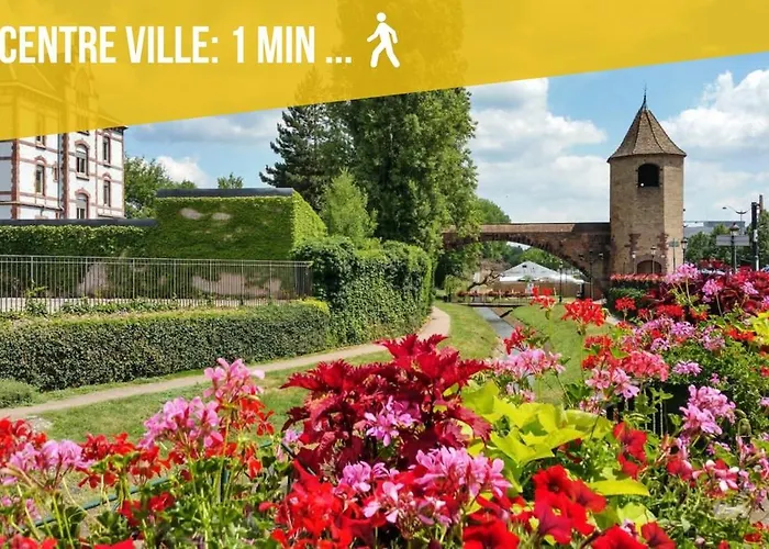 Harmony Vintage - Quartier Calme - Centre-ville - Gare 3 Min * 헤게나우