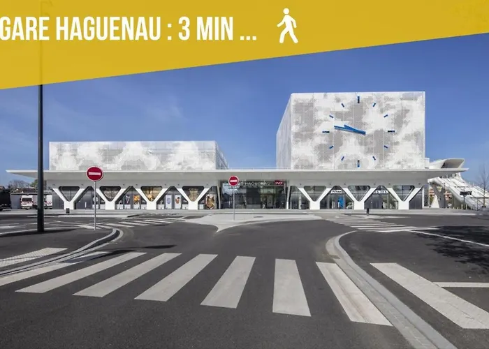 아파트 Harmony Vintage - Quartier Calme - Centre-ville - Gare 3 Min 헤게나우